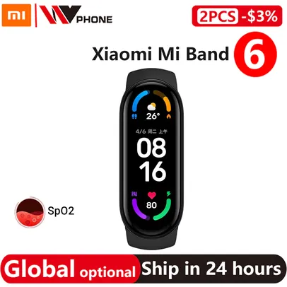 Xiaomi Mi Band 6 | R$171