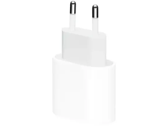 Carregador USB-C de 20W Apple Branco Original - iPhone/iPad Branco