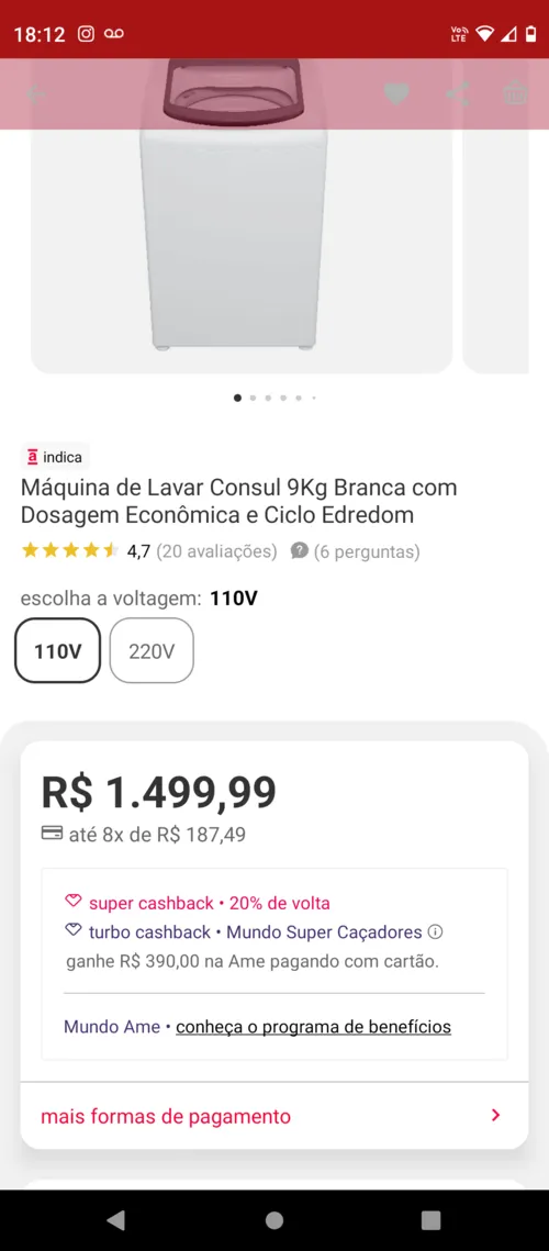 Imagen na descrição da promoção