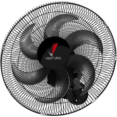 Foto do produto Ventilador Oscilante de Parede Ventura Venti-Delta 50 cm Preto - Bivolt