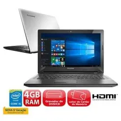 [Extra] Notebook Lenovo G40-80 com Intel® Core™ i5-5200U por R$ 2099