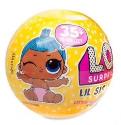 Mini Boneca Surpresa - LOL - Lil Sisters - Série 3 - R$59