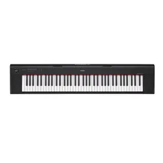 Piano Digital Yamaha Piaggero NP32B Preto com 76 Teclas