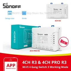 Módulo Sonoff 4ch R3