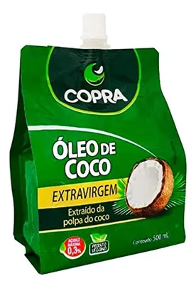 [ PRIME ] Copra Óleo De Coco Extra Virgem Stand Pouch 500Ml