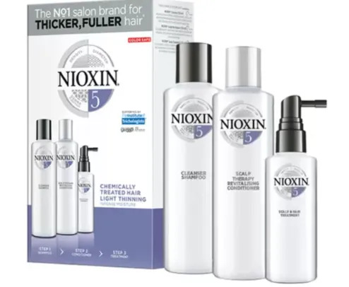 Nioxin Trial Kit Sistema 5 - Shampoo + Condicionador + Leave-in
