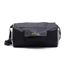 Bolsa FILA Big Halo adulto-unissex, Preto/Cinza Mescla, U