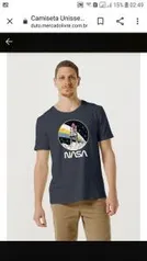 Camiseta Estampa Nasa Hering | R$11