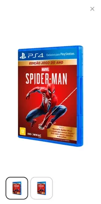 Spider-man - Game of The year- PS4