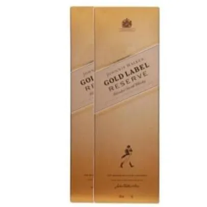 Kit 2 Whisky Johnnie Walker Gold Label Reserve 750ml | R$ 302 (Preço para sócios)