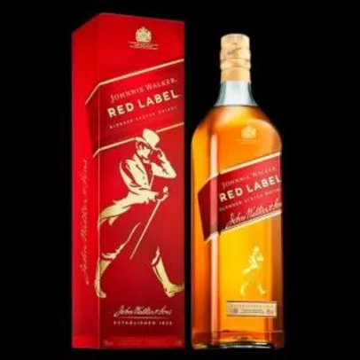 3 unidades | Whisky Johnnie Walker Red Label 1L | R$67 cada