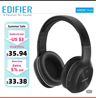 [primeira compra] Headset edifier w800bt | R$139