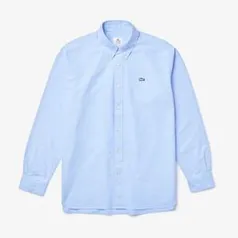 Camisa masculina Lacoste LIVE Relaxed Fit em algodão R$189