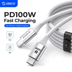 Orico usb cabo tipo c para usb c - carregamento rápido