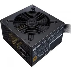 Fonte Cooler Master MWE V2 650W, 80 Plus Bronze