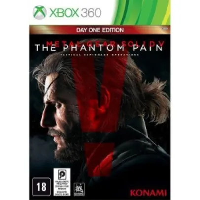 Metal Gear Solid V: The Phantom Pain - Day One Edition para Xbox 360 por R$27