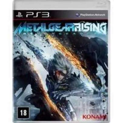 [Shoptime] Metal Gear Rising PS3 R$ 11,80 no boleto