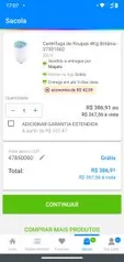 (APP + CLIENTE OURO) Centrífuga de Roupas 4Kg Britânia R$367