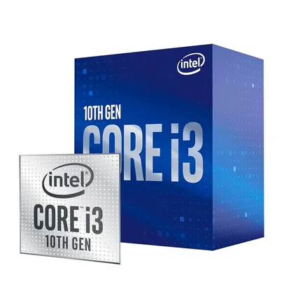 [10x s/juros] Processador Intel Core I3-10105F 3.7ghz 4.4ghz Lga 1200