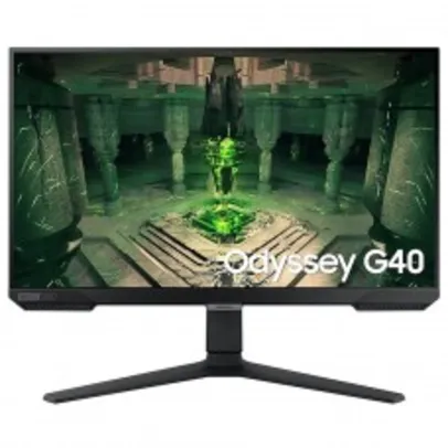 Monitor Gamer Samsung Odyssey G40, 27 Pol, IPS, Full HD, 1ms, 240Hz, G-Sync, FreeSync, HDMI/DP, LS27BG400ELXZD