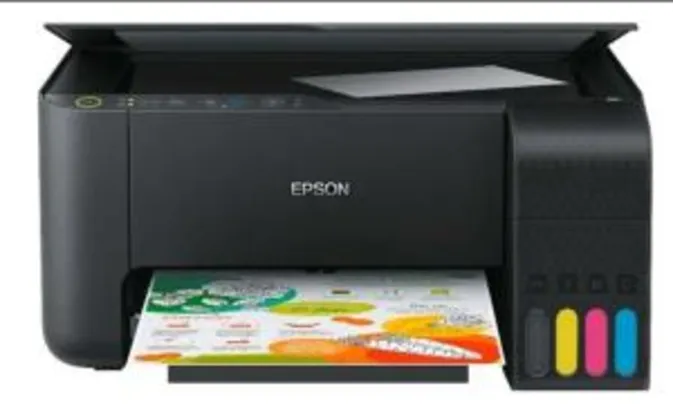 Impressora a cor multifuncional Epson EcoTank L3150 com wifi 110V/220V | R$1099