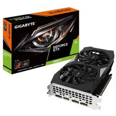 Placa de Vídeo Gigabyte Geforce GTX 1660 TI OC 6GB GDDR6 192-bit - GV-N166TOC-6GD