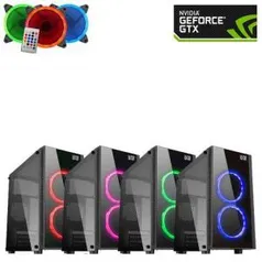 PC Gamer Completo  EasyPC FullSet Intel Core i5 8GB (GeForce GTX 1050 2GB) HD 3TB com Kit Gamer