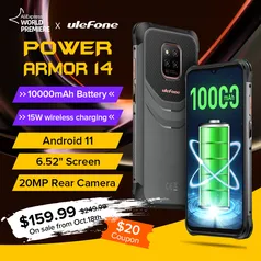 Smartphone Power Armor 14 - 4GB+16GB | Versão Global