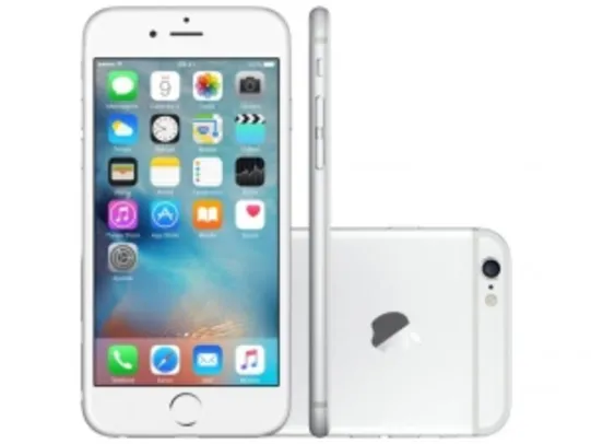 iPhone 6 Apple 64GB Prata 4G Tela 4,7" por R$2200