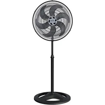 Ventisol Ventilador de Coluna Oscilante, Turbo 6 Pás Premium, Preto, 50cm