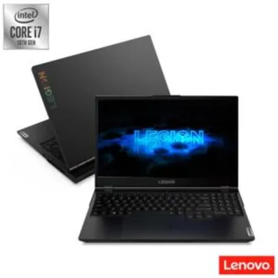 Notebook Gamer Legion 5i Lenovo, Intel®️ Core™ i7, 16GB, 1TB+128GB SSD, 15,6" R$7999