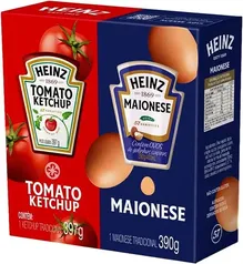 Promo Pack Heinz ketchup 397g + Maionese 390g