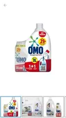 [Leve 4 pague 3] OKit Sabão Líquido Concentrado com Garrafa Omo 3l R$12