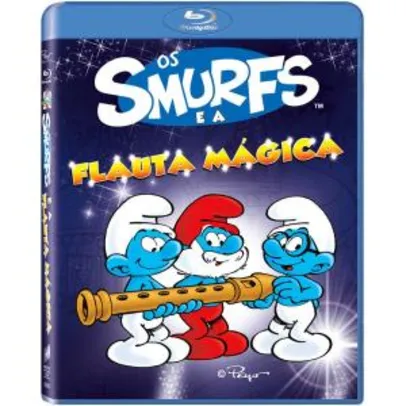 Blu-ray Os Smurfs e A Flauta Mágica - R$5,90