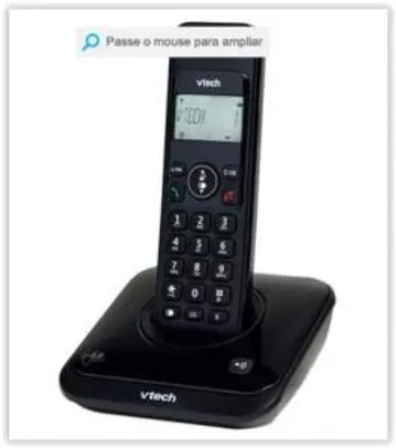 [Submarino] Telefone s/ Fio DECT 6.0 c/ Identificador de Chamadas LYRIX 500 - Vtech por R$ 45