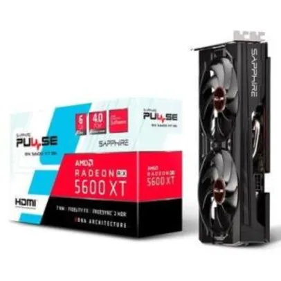 Saindo por R$ 1889,91: Placa de Vídeo Sapphire Pulse AMD Radeon RX 5600 XT BE, 6GB, GDDR6 - 11296-05-20G | Pelando