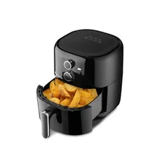 [CUPOM+AME 263 ] Fritadeira Air Fryer 4,2L 1500W Preta Multilaser - CE19