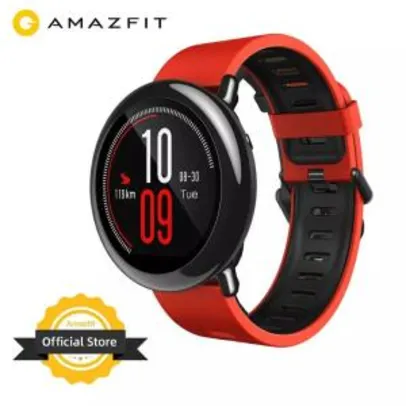 Smartwatch Amazfit pace | R$290,94 (cupom e desconto com moedas)