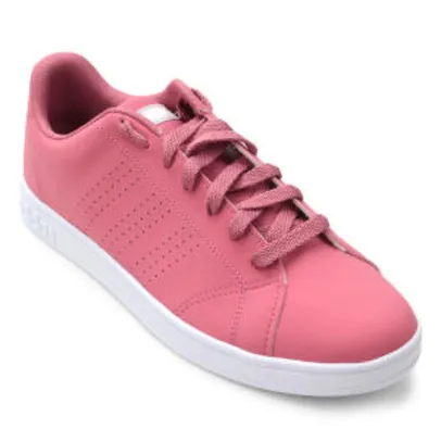 Tênis Adidas Vs Advantage Cl W Feminino - Rosa e Branco por R$ 117