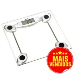 [RicardoEletro] Balança Digital 200Kg G-Tech com Plataforma de Vidro Temperado, Visor LCD de Fácil Visualização e Desligamento Automático - R$ 53,91