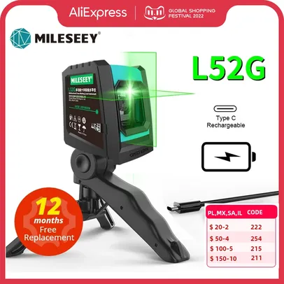 Nível a Laser Mileseey