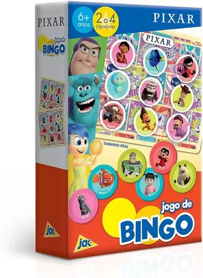 PIXAR - JOGO DE BINGO - TOYSTER BRINQUEDOS