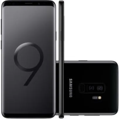 Smartphone Samsung Galaxy S9+ 128GB, 12MP, Tela 6.2´, Preto - G9650 - R$2850