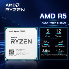 Processador AMD Ryzen 5 5500