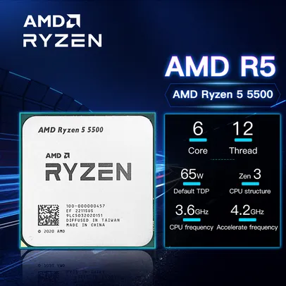 Processador AMD Ryzen 5 5500