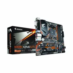 Placa Mãe Gigabyte B450M AORUS ELITE mATX | R$799