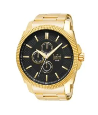 [APP] Relógio Dumont Masculino Dourado DU6P27AC/4P