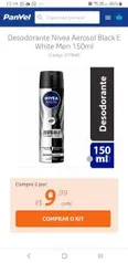 Desodorante Nivea vários modelos, masculino e feminino