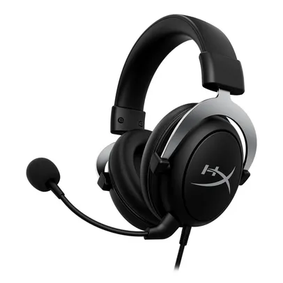 Headset Gamer Hyperx CloudX, Drivers 53mm, Xbox One e Xbox Série X e S, P3, Preto e Cinza, HHSC2-CG-