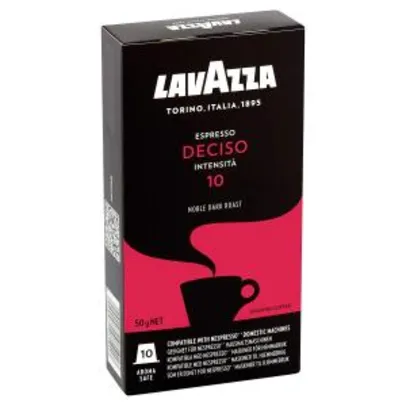 Leve 5 unidades Cápsula Espresso Deciso Lavazza R$ 45